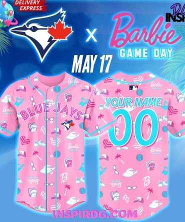 Blue Jays Barbie Game Day Limited Baseball Jersey