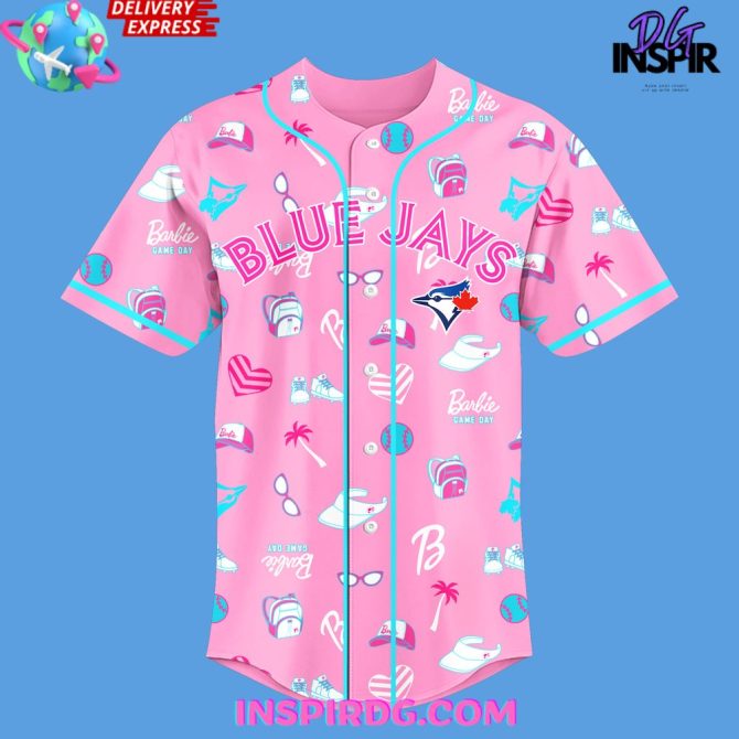 Blue Jays Barbie Game Day Limited Baseball Jersey - Image 2