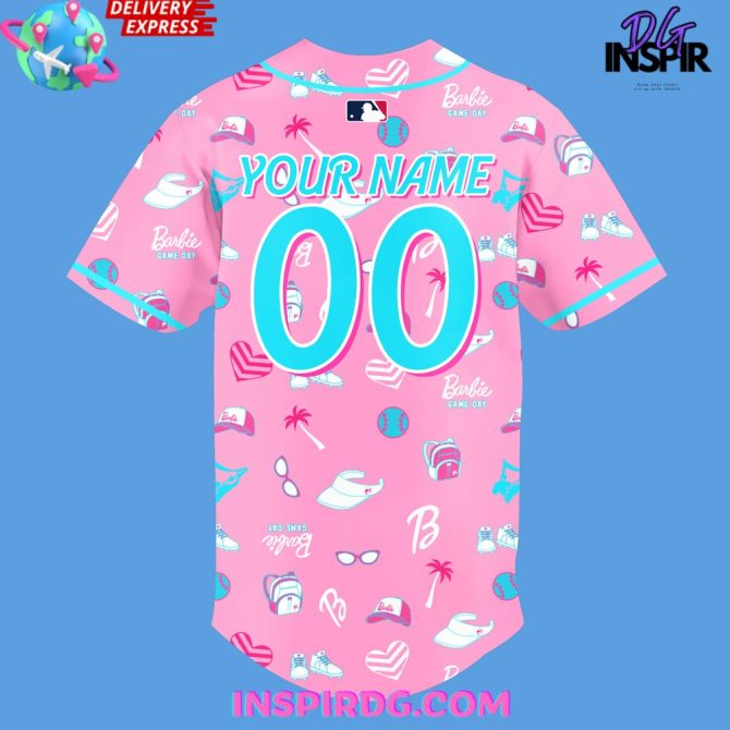 Blue Jays Barbie Game Day Limited Baseball Jersey - Image 3