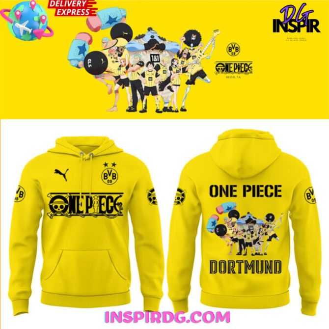 Borussia Dortmund X One Piece Limited Edition All Over Print Hoodie