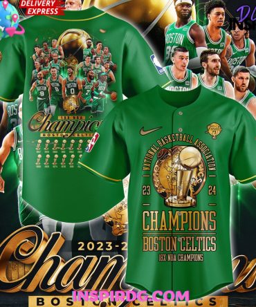 Boston Celtics 18-Time Nba Finals Champions Jersey