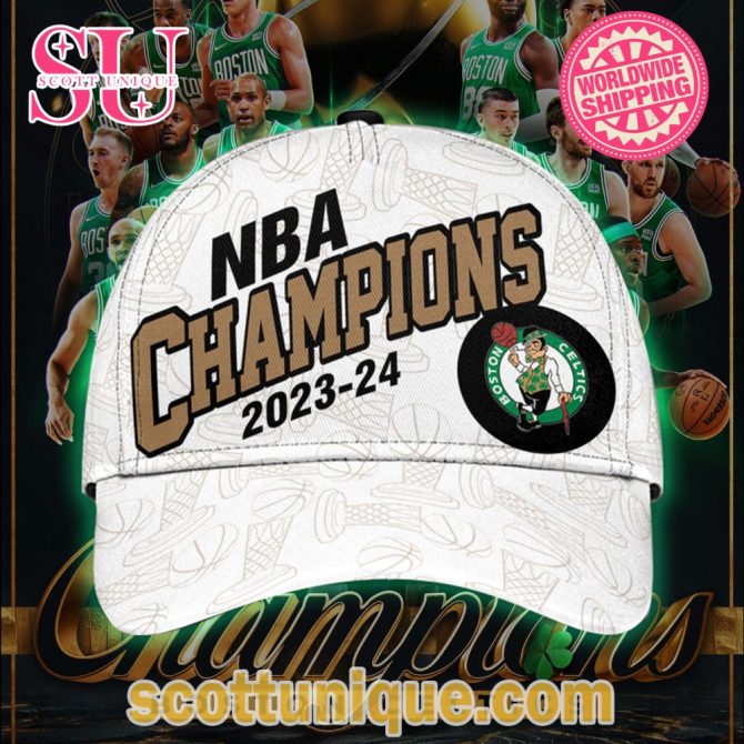 Boston Celtics 2024 Nba Finals Champions Cap - Image 2
