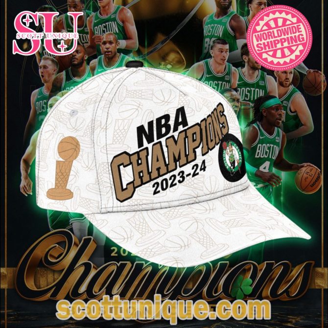 Boston Celtics 2024 Nba Finals Champions Cap - Image 3