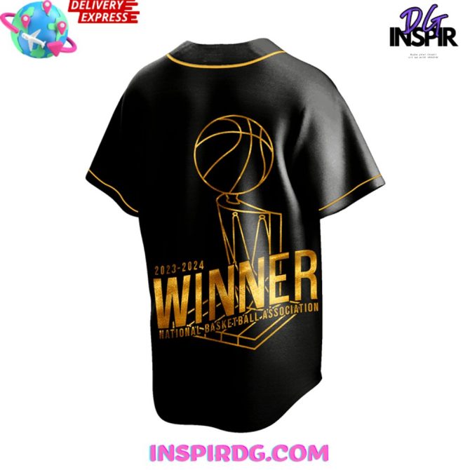 Boston Celtics Jaylen Brown Nba Champions 2024 Baseball Jersey - Image 4