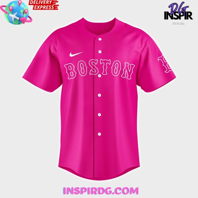 Boston Red Sox Barbie Night 2024 Baseball Jersey - Image 2