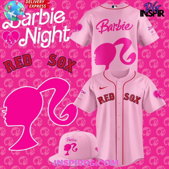 Boston Red Sox Barbie Night Game 2024 Baseball Jersey