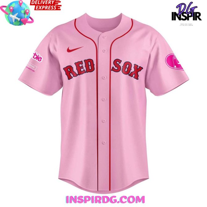 Boston Red Sox Barbie Night Game 2024 Baseball Jersey - Image 2