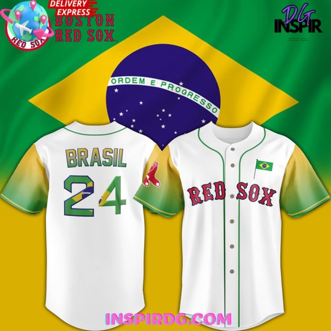 Boston Red Sox Brazilian Celebration Baseball Jersey