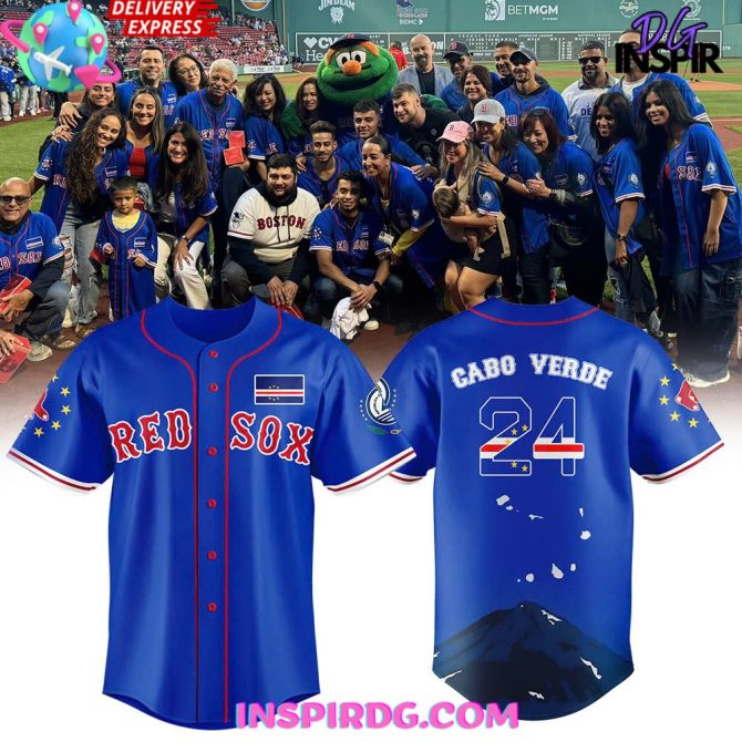 Boston Red Sox Cabo Verde 2024 Baseball Jersey