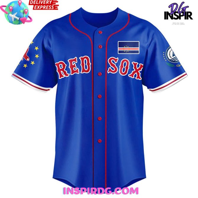 Boston Red Sox Cabo Verde 2024 Baseball Jersey - Image 3