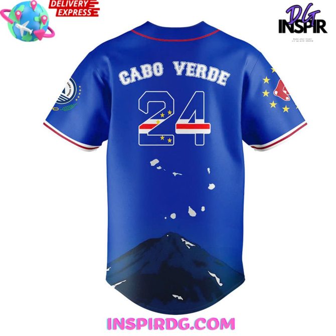 Boston Red Sox Cabo Verde 2024 Baseball Jersey - Image 4