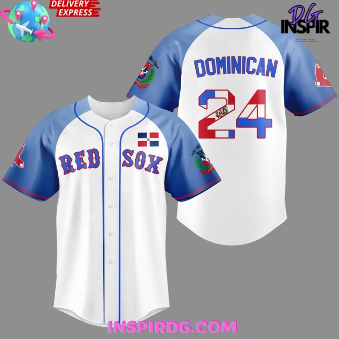 Boston Red Sox Dominicana 2024 Baseball Jersey - Image 2