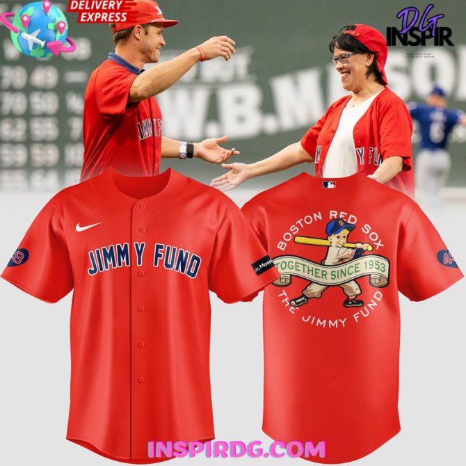 Boston Red Sox Jimmy Fund 2024 Baseball Jersey