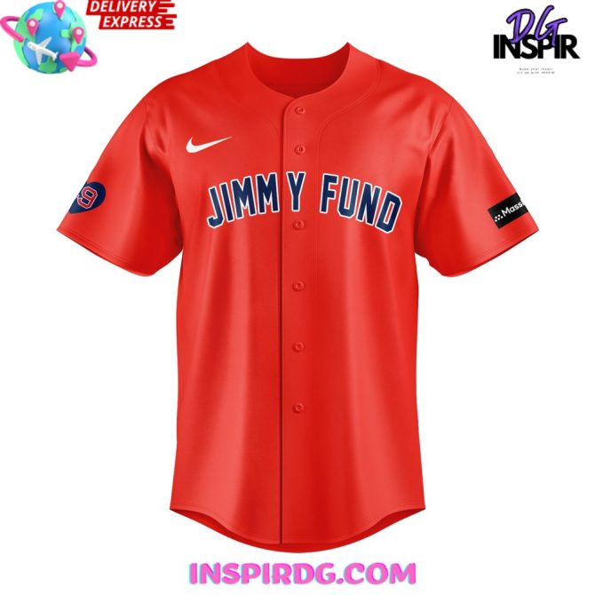Boston Red Sox Jimmy Fund 2024 Baseball Jersey - Image 2