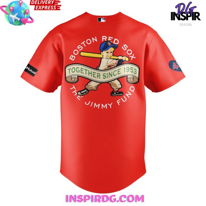 Boston Red Sox Jimmy Fund 2024 Baseball Jersey - Image 3