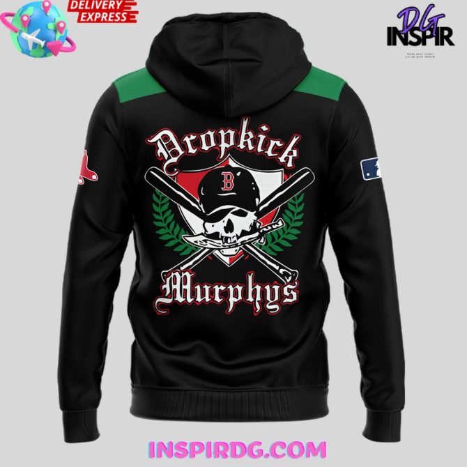 Boston Red Sox X Dropkick Murphys Night 2025 All Over Print Hoodie - Image 3