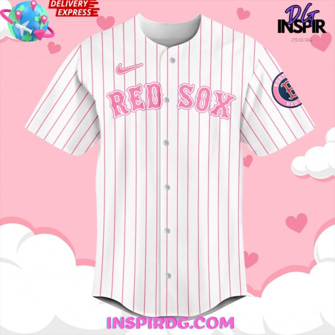 Boston Red Sox X Hello Kitty Night 2024 Baseball Jersey - Image 2