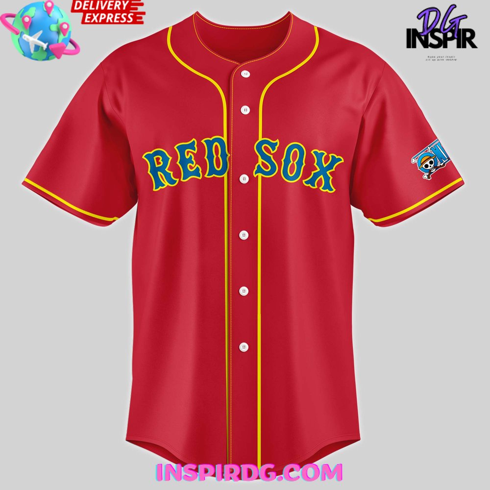 Boston Red Sox X One Piece Special Jersey - Image 2