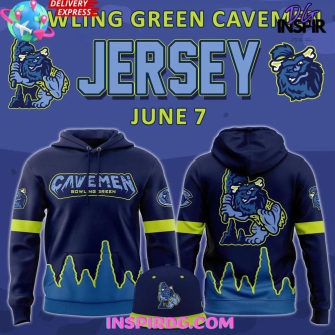 Bowling Green Cavemen 2025 All Over Print Hoodie