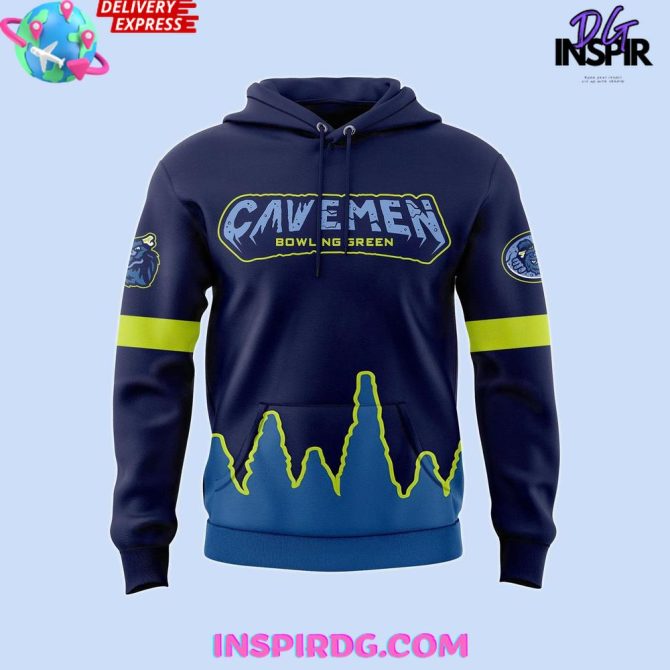 Bowling Green Cavemen 2025 All Over Print Hoodie - Image 2