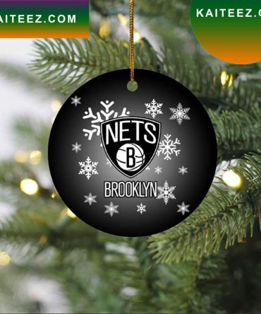 Brooklyn Nets   Christmas Ornament