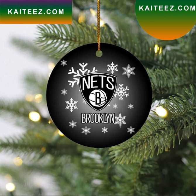 Brooklyn Nets   Christmas Ornament
