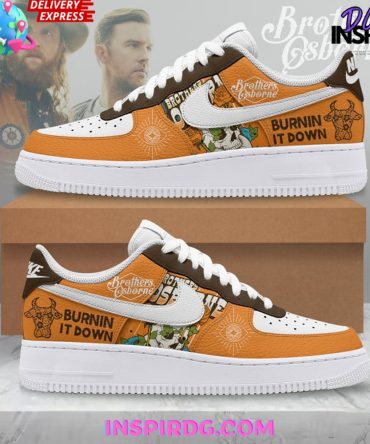Brothers Osborne Burnin It Down Nike Air Force 1