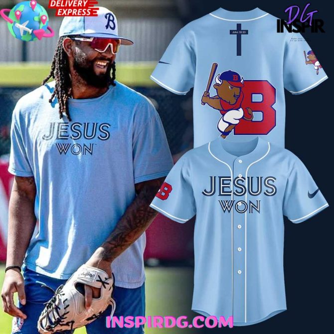 Buffalo Bisons Jesus Won Special Edition Baseball Jersey