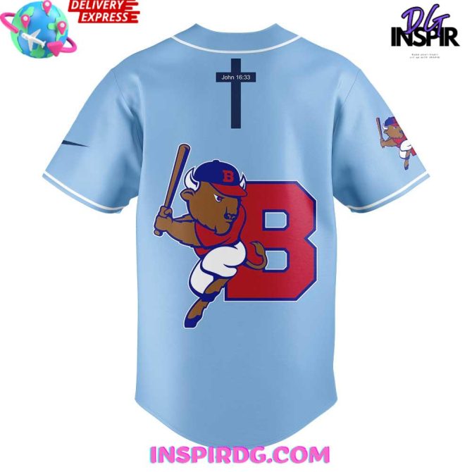 Buffalo Bisons Jesus Won Special Edition Baseball Jersey - Image 3