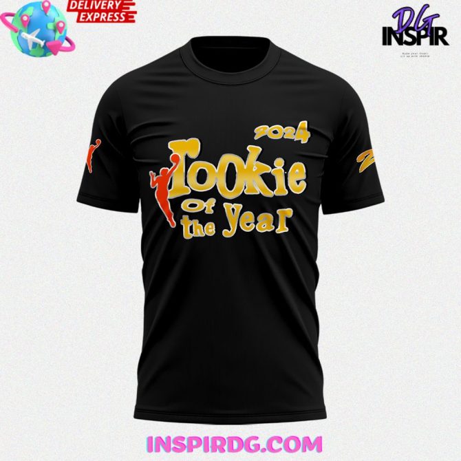 Caitlin Clark Rookie Of The Year 2024 T-Shirt - Image 2