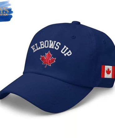 Canada Elbows Up Printed Baseball Cap
