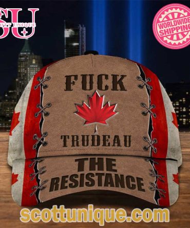 Canada Hat Maple Leaves Trudeau The Resistance Classic Cap