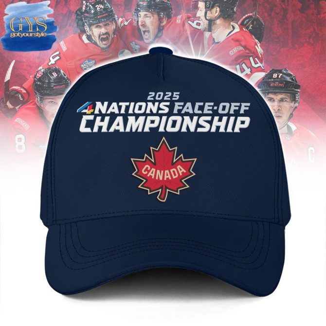 Canada Hockey 2025 4 Nations Face-Off Champions Cap