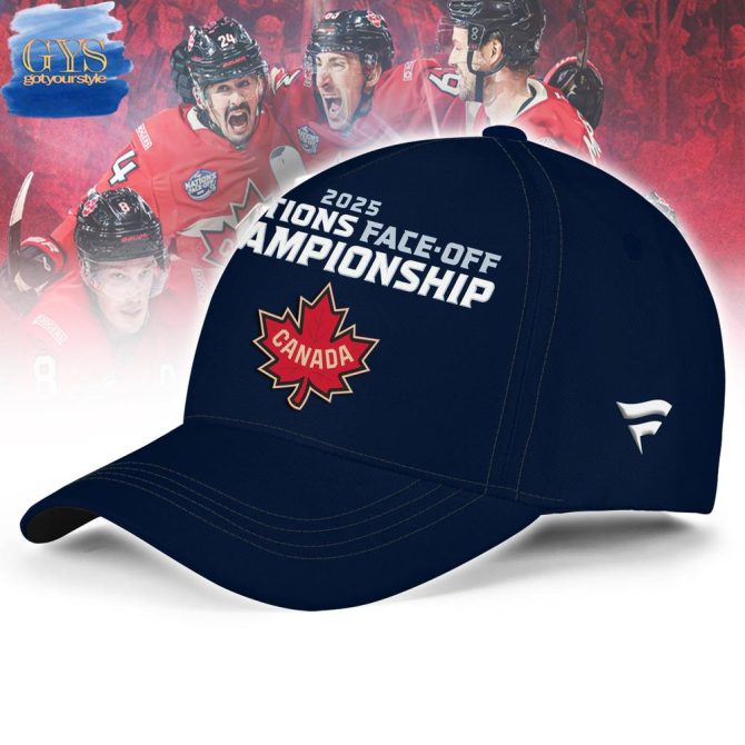 Canada Hockey 2025 4 Nations Face-Off Champions Cap - Image 2