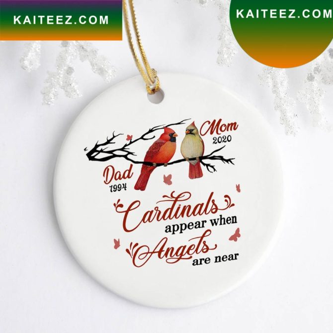 Cardinal Ornament Set Christmas Ornament