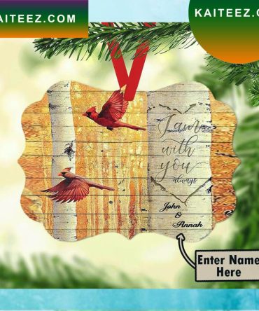 Cardinal Personalized Christmas Ornament