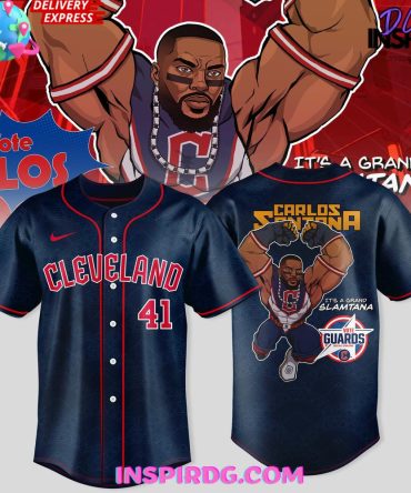 Carlos Santana X Guardian Power: All-Star Edition Baseball Jersey