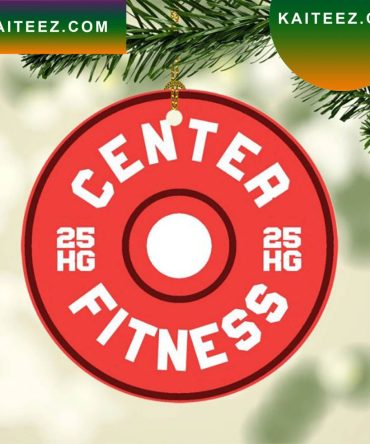 Center Fitness 20Kg Weightlifting Trainers  Christmas Ornament