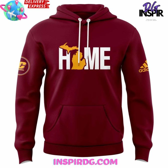 Central Michigan X Matthew Myers Special Adidas All Over Print Hoodie - Image 2