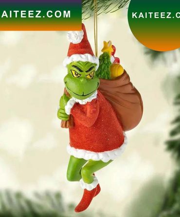 Character Pendant Christmas Tree Flat Hanging Grinch Christmas Ornament