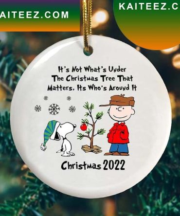 Charlie Brown And Snoopy  Snoopy Christmas Decorations