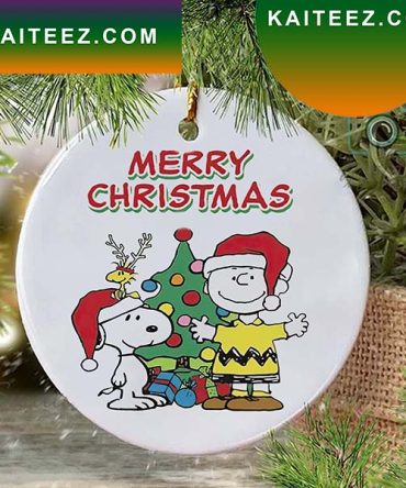 Charlie Brown And Snoopy Merry Christmas Snoopy Christmas Decorations
