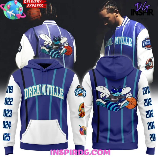 Charlotte Hornets Dreamville Special Edition All Over Print Hoodie
