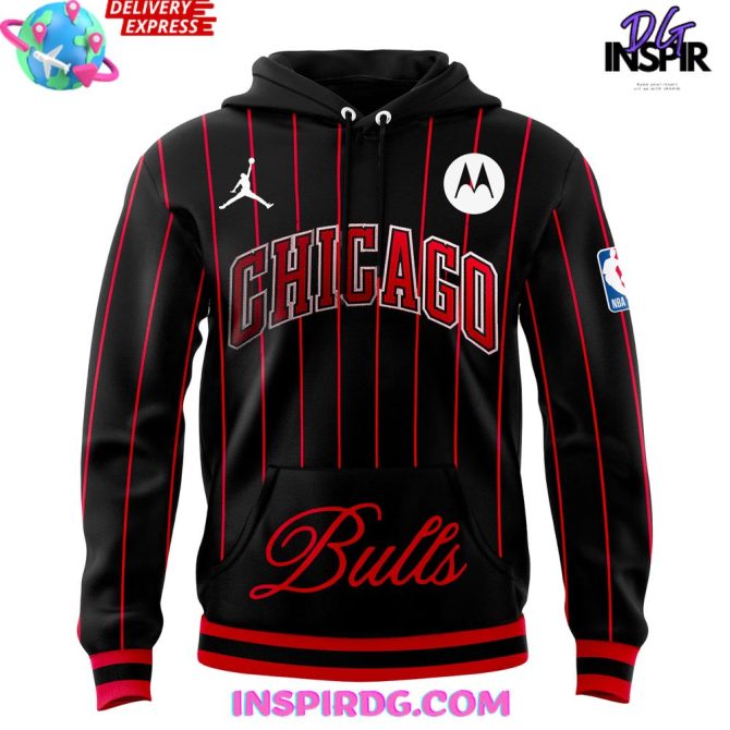 Chicago Bulls Nba 2025-26 Statement Special All Over Print Hoodie - Image 2