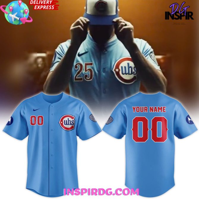 Chicago Cubs Blue Alternate Uniform 2025 Baseball Jersey