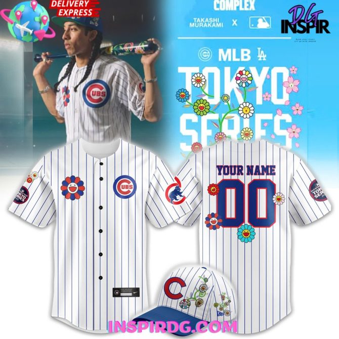 Chicago Cubs Mlb World Tour Tokyo Series 2025 Baseball Jersey