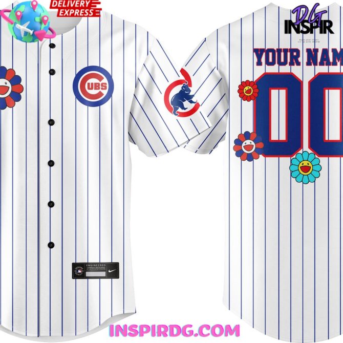 Chicago Cubs Mlb World Tour Tokyo Series 2025 Baseball Jersey - Image 2