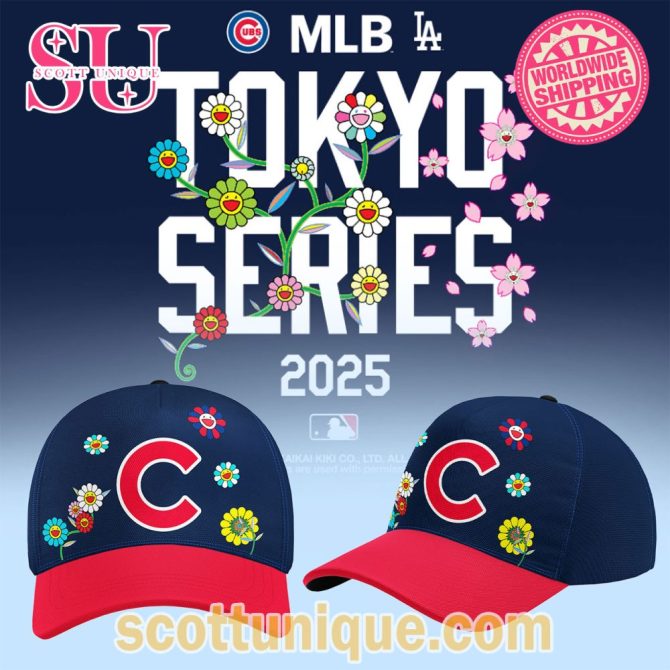 Chicago Cubs X Takashi Murakami Tour Tokyo Series Classic Cap
