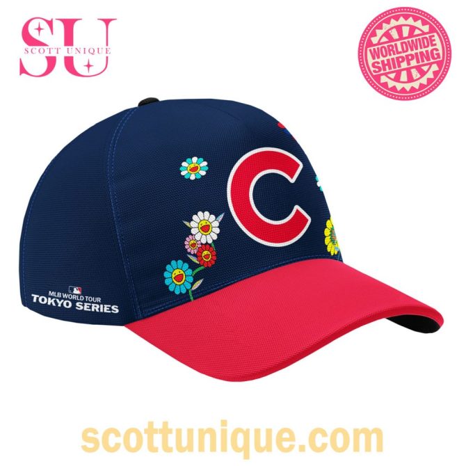 Chicago Cubs X Takashi Murakami Tour Tokyo Series Classic Cap - Image 4