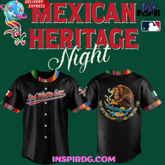 Lewis Chicago White Sox Mexican Heritage Night 2025 Baseball Jersey